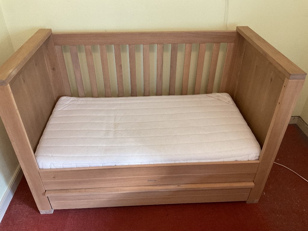 Kinderbed, Ophalen, Gebruikt, 70 tot 85 cm, Matras