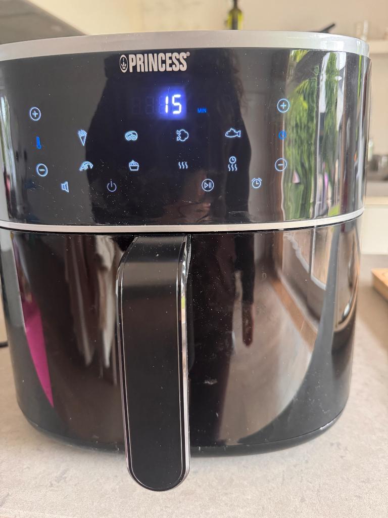 Princess Digitale Airfryer XXL, Witgoed en Apparatuur, Ophalen, Zo goed als nieuw, Airfryer XXL, 1500 gram of meer