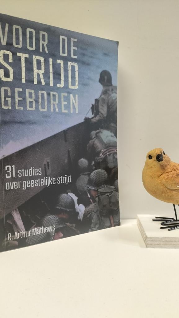 Mathews, R. Arthur; Voor de strijd geboren, Ophalen of Verzenden, Gelezen, Christendom | Protestants