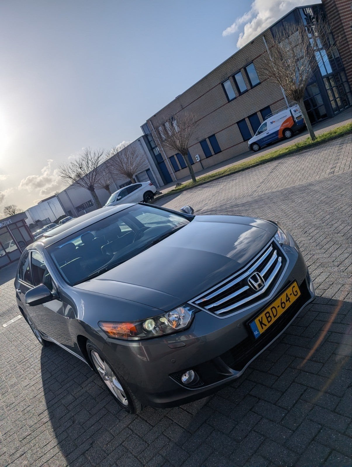 Honda Accord 2.4 Sedan AUT 2010 Grijs, Auto's, Honda, Zwart, 1600 kg, Sedan, 500 kg