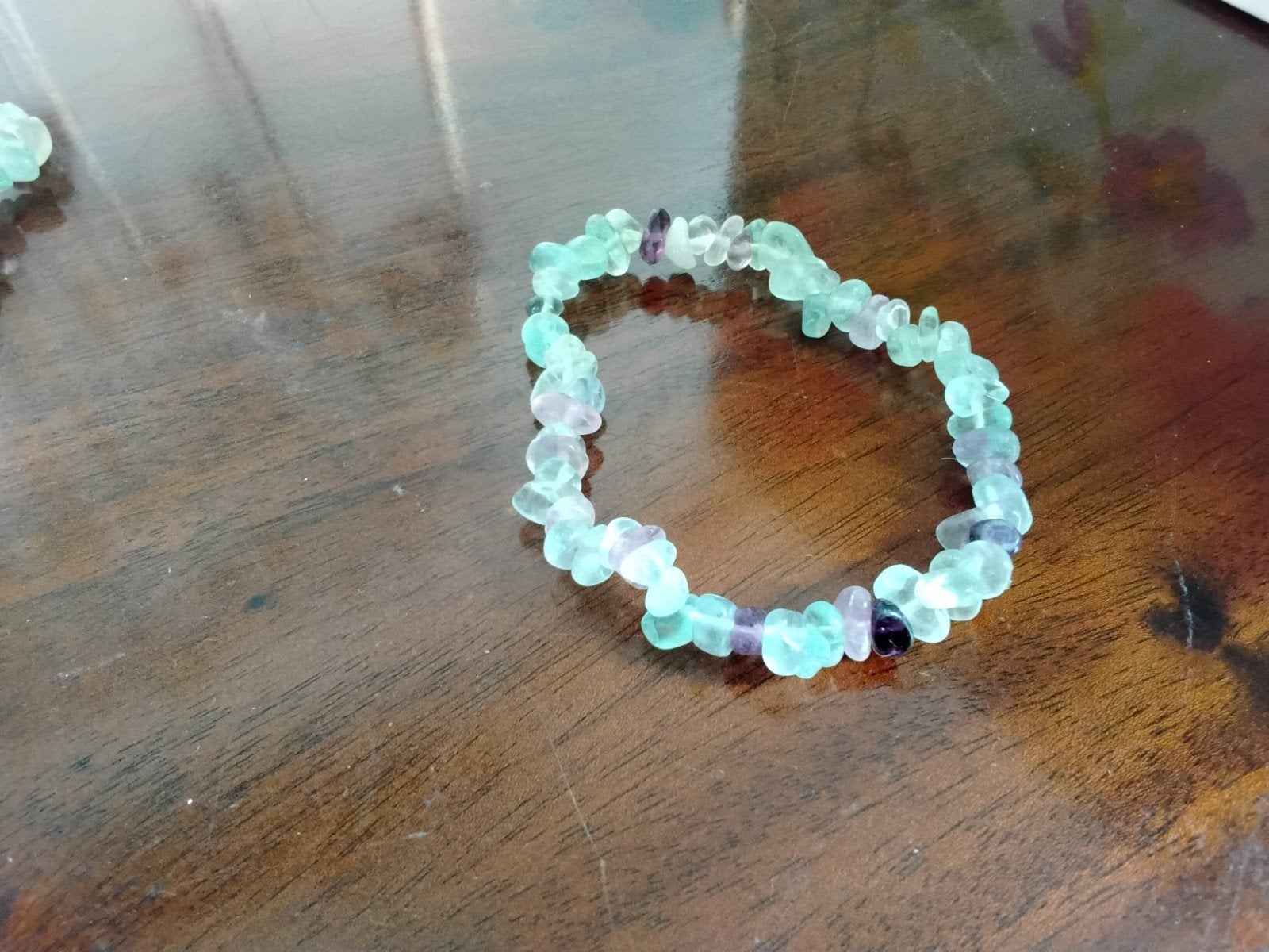 Mooie armband met natuursteen, Ophalen of Verzenden, Zo goed als nieuw, Overige materialen