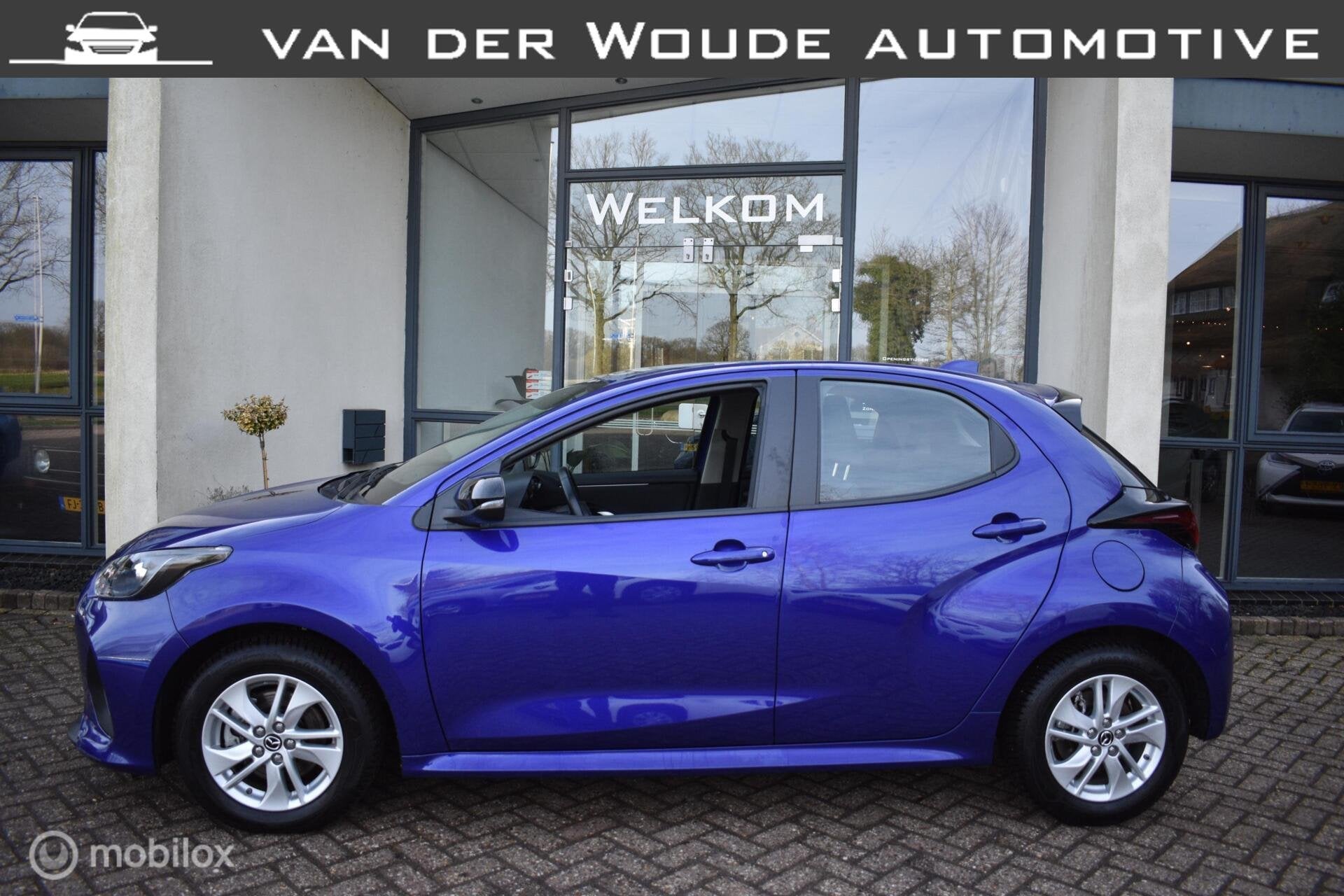 Mazda 2 Hybrid 1.5 Centre-line AUT. 2024|Camera|Carplay, Auto's, Euro 6, Blauw, Bedrijf, Hybride Elektrisch/Benzine