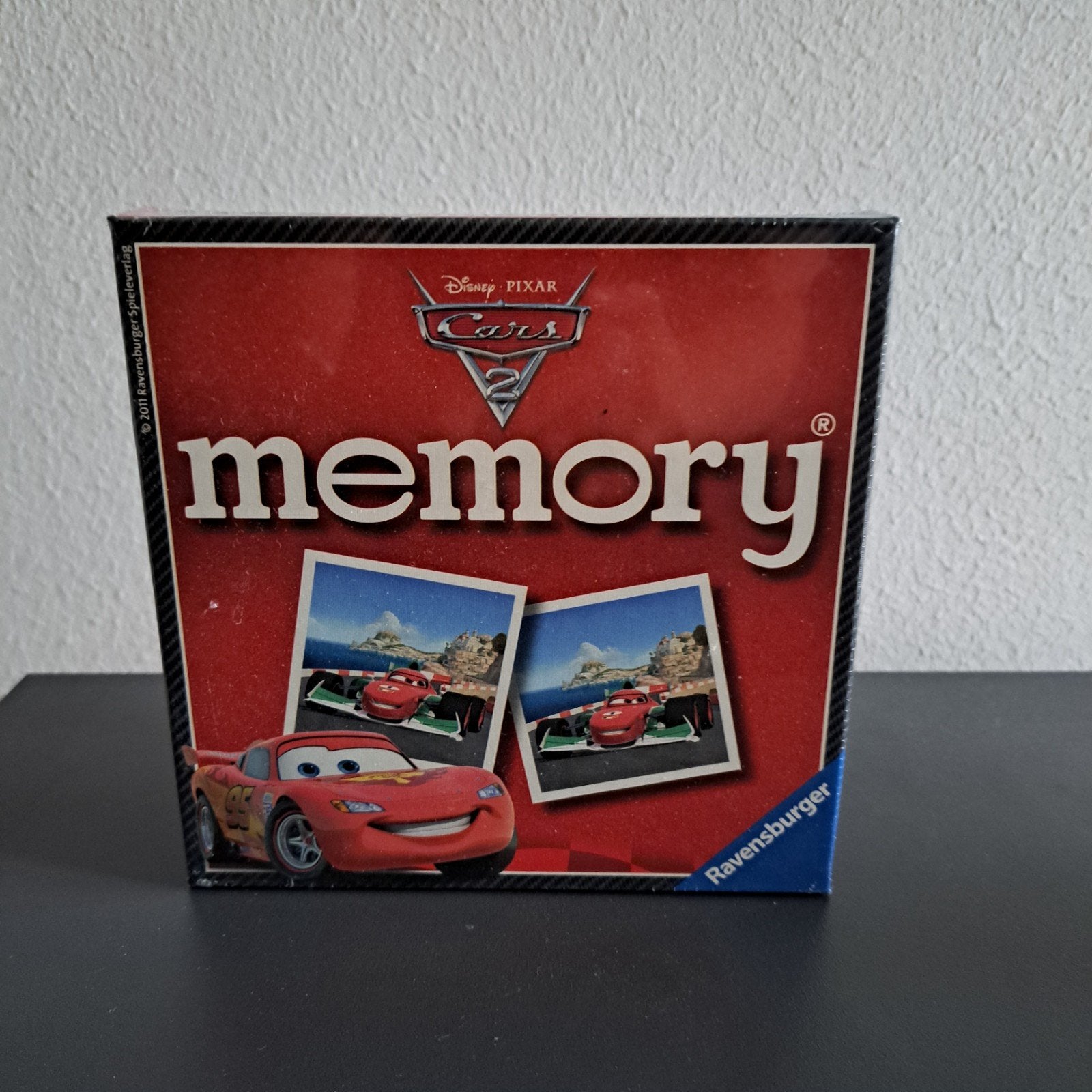 Disney Pixar Cars 2 Memory - Ongeopend Ravensburger, Een of twee spelers, Ophalen of Verzenden, Nieuw, Ravensburger