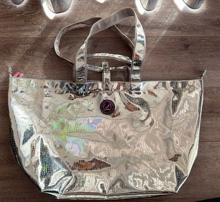 All Time Favourites - Python Zilver - Shopper 64x36x24 cm, Verzenden, Zo goed als nieuw, Overige kleuren, Overige typen