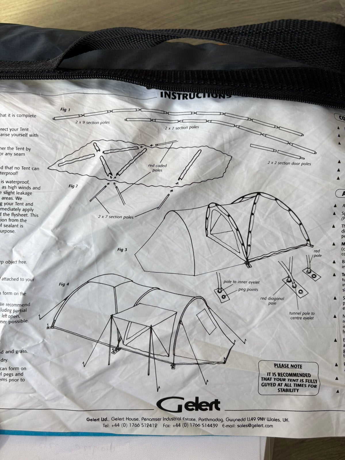 Tent voor 2 of 3 personen, Ophalen of Verzenden, Zo goed als nieuw, Tot en met 3