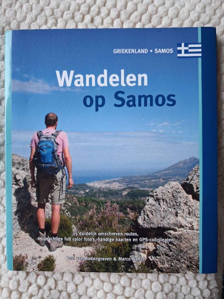 Wandelen op Samos, Boeken, Fiets- of Wandelgids, Europa, Ophalen of Verzenden, Gelezen