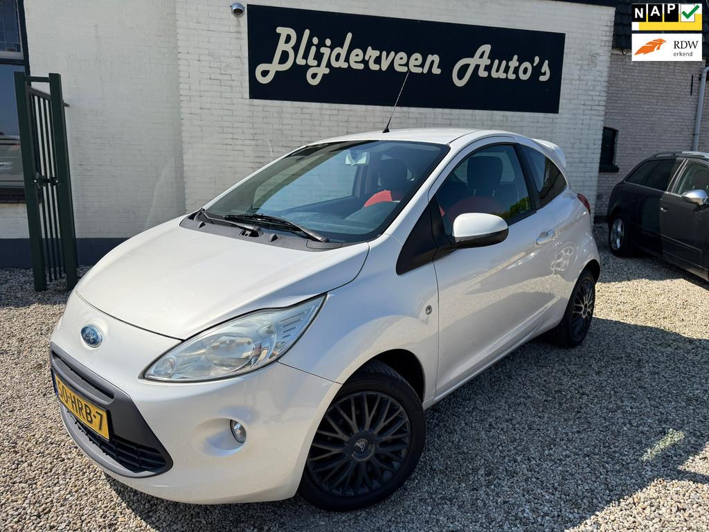 Ford Ka 1.2 Titanium APK 05/2027, Auto's, Ford, Bedrijf, Te koop, Ka, ABS, Airbags, Airconditioning, Boordcomputer, Centrale vergrendeling