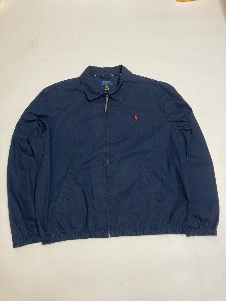 Polo Ralph Lauren Harington Jacket – Navy - XXL - Red pony, Blauw, Ralph Lauren, Overige maten, Ophalen of Verzenden