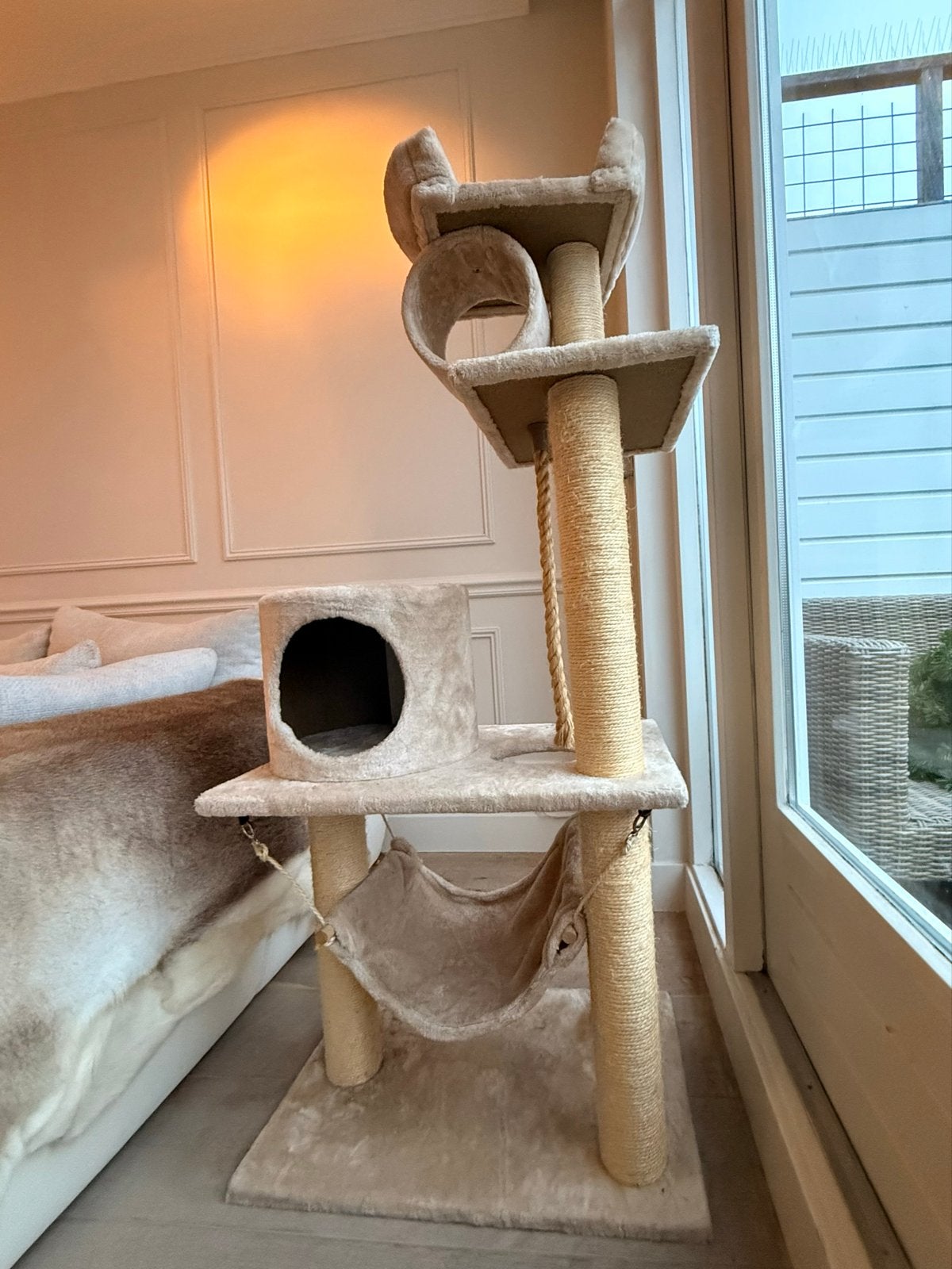 Krabpaal hut kat, Dieren en Toebehoren, Katten-accessoires, Ophalen of Verzenden