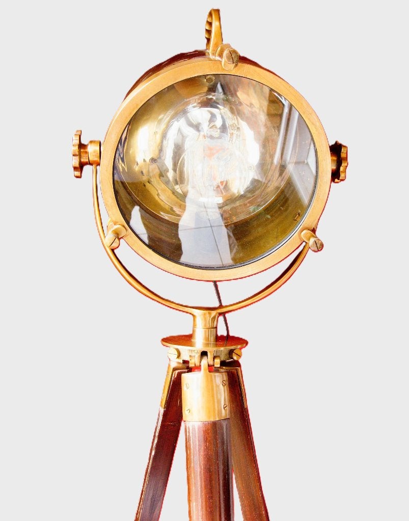 Industriële scheepslamp - Eichholtz, Ophalen