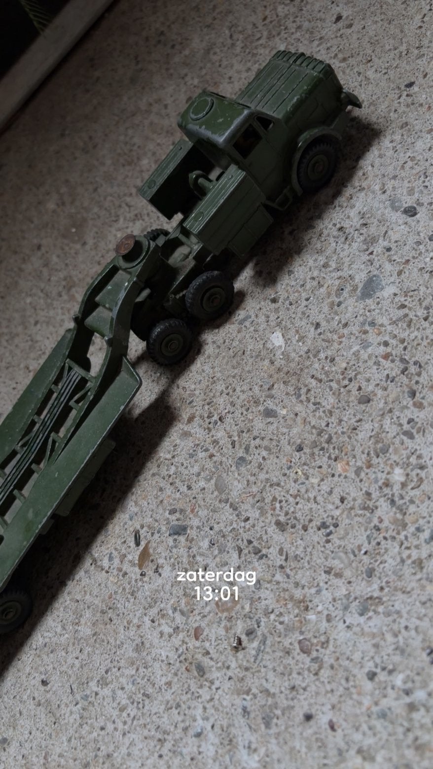 Dinky Toys Supertoys 660 Mighty Antar Tank Transporter, Ophalen of Verzenden, Gebruikt