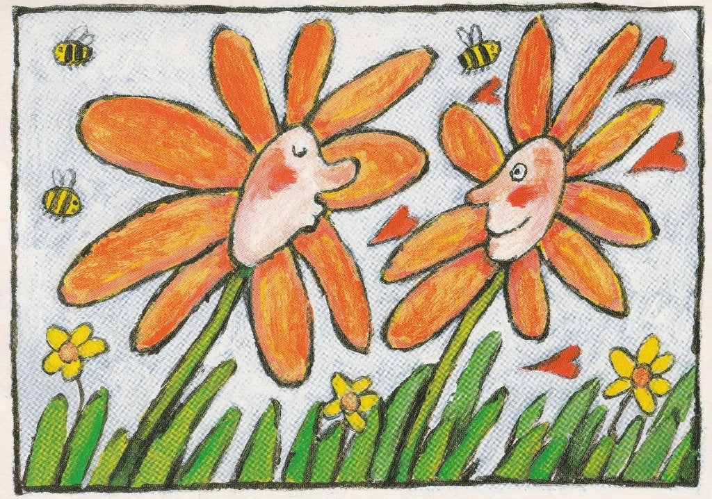 Ansichtkaart van Kinderpostzegels - Han Janken, Ophalen of Verzenden, Gelopen, Sterren en Beroemdheden