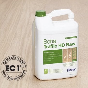 Bona Traffic HD Raw Ultra Matte Lak 4.95L, Overige kleuren, Verzenden, Nieuw, 10 tot 15 liter