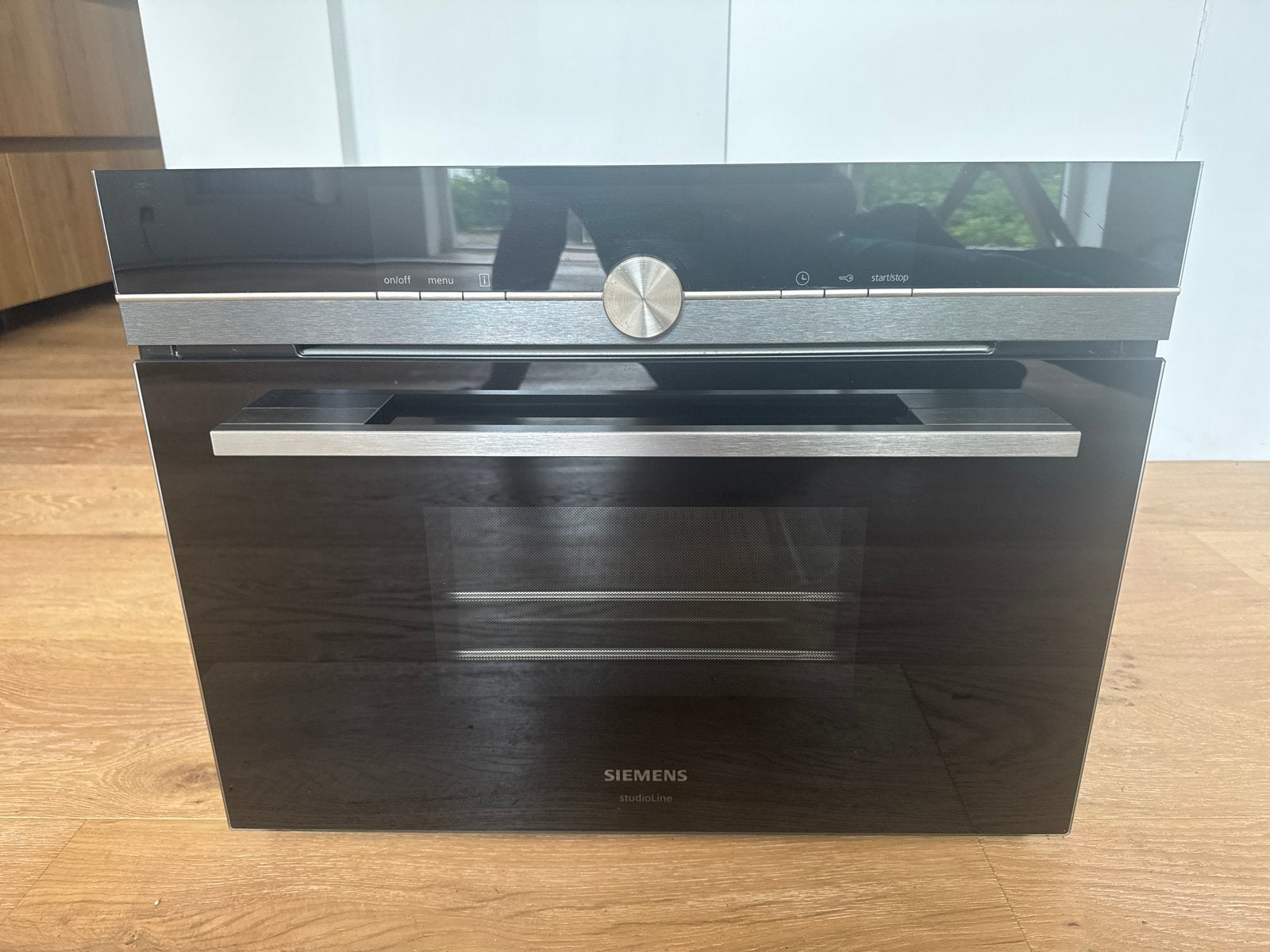 Siemens Stoomoven Studioline, Witgoed en Apparatuur, Ovens, Ophalen, 45 tot 50 cm, Hete lucht, Siemens