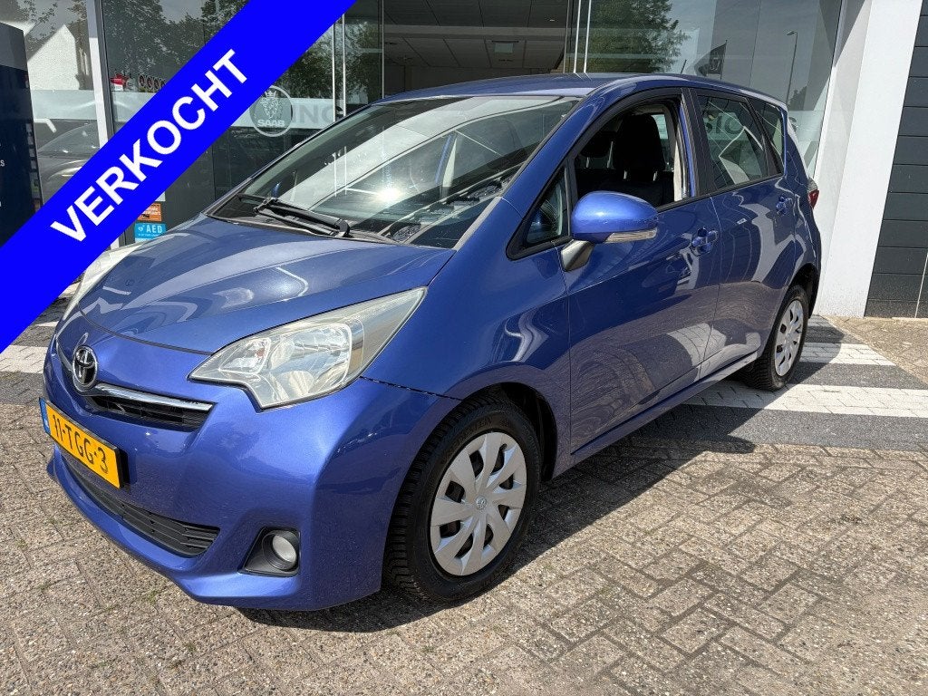 Toyota Verso-S 1.3 VVT-i Aspiration Automaat | Airco, Auto's, Automaat, Euro 5, Stof, Gebruikt