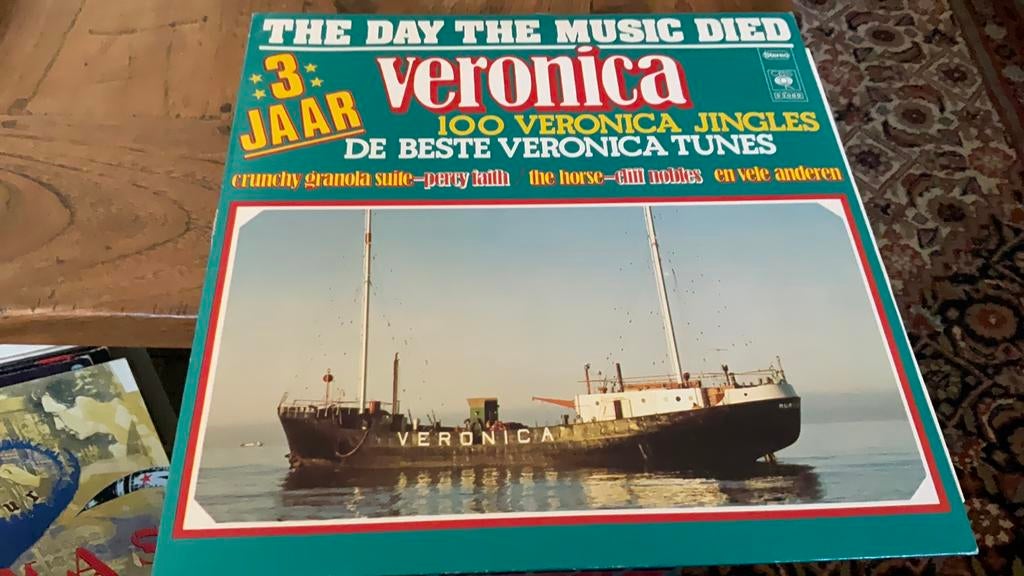 Veronica. The day the music died, Cd's en Dvd's, Ophalen of Verzenden, Zo goed als nieuw