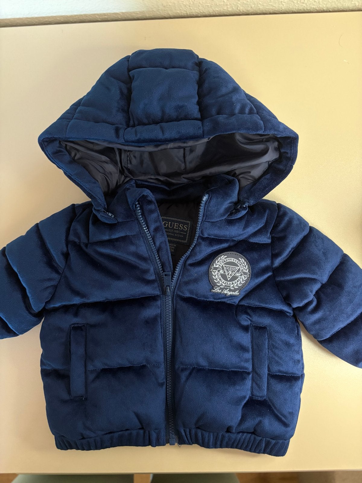 Nieuw Guess baby jasje - Donkerblauw fluweel, Ophalen of Verzenden, Nieuw, Jongetje of Meisje