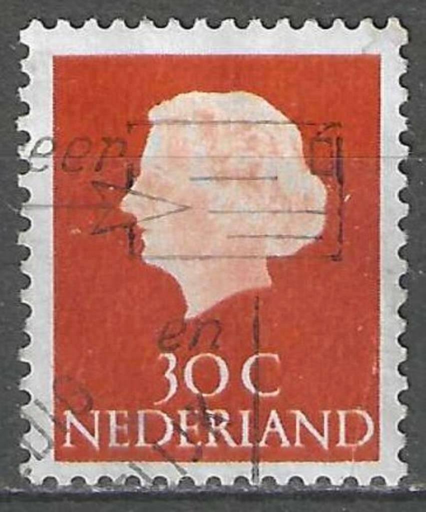 Nederland 1953-1967 - Yvert 604 - Koningin Juliana (ST), Verzenden, Gestempeld