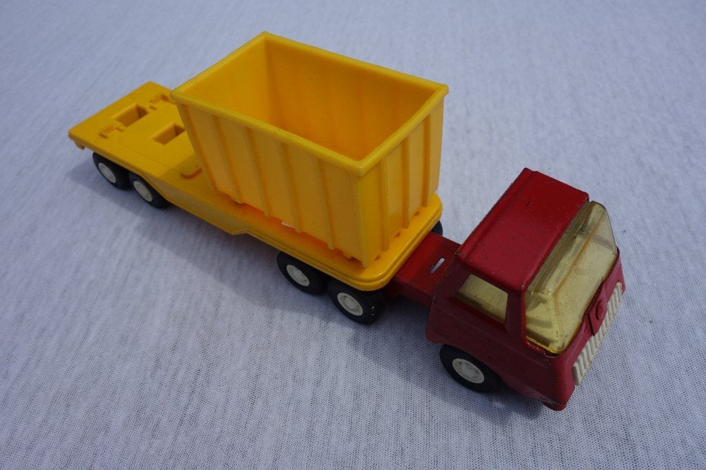 Metalen truck met oplegger Tonka, Ophalen of Verzenden, Gebruikt