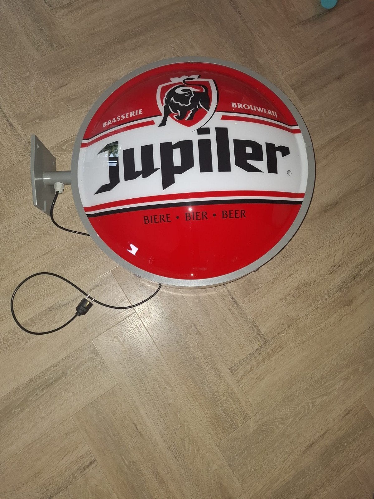 Jupiler Lamp 🍻💡, Ophalen, Zo goed als nieuw, Lichtbak of (neon) lamp