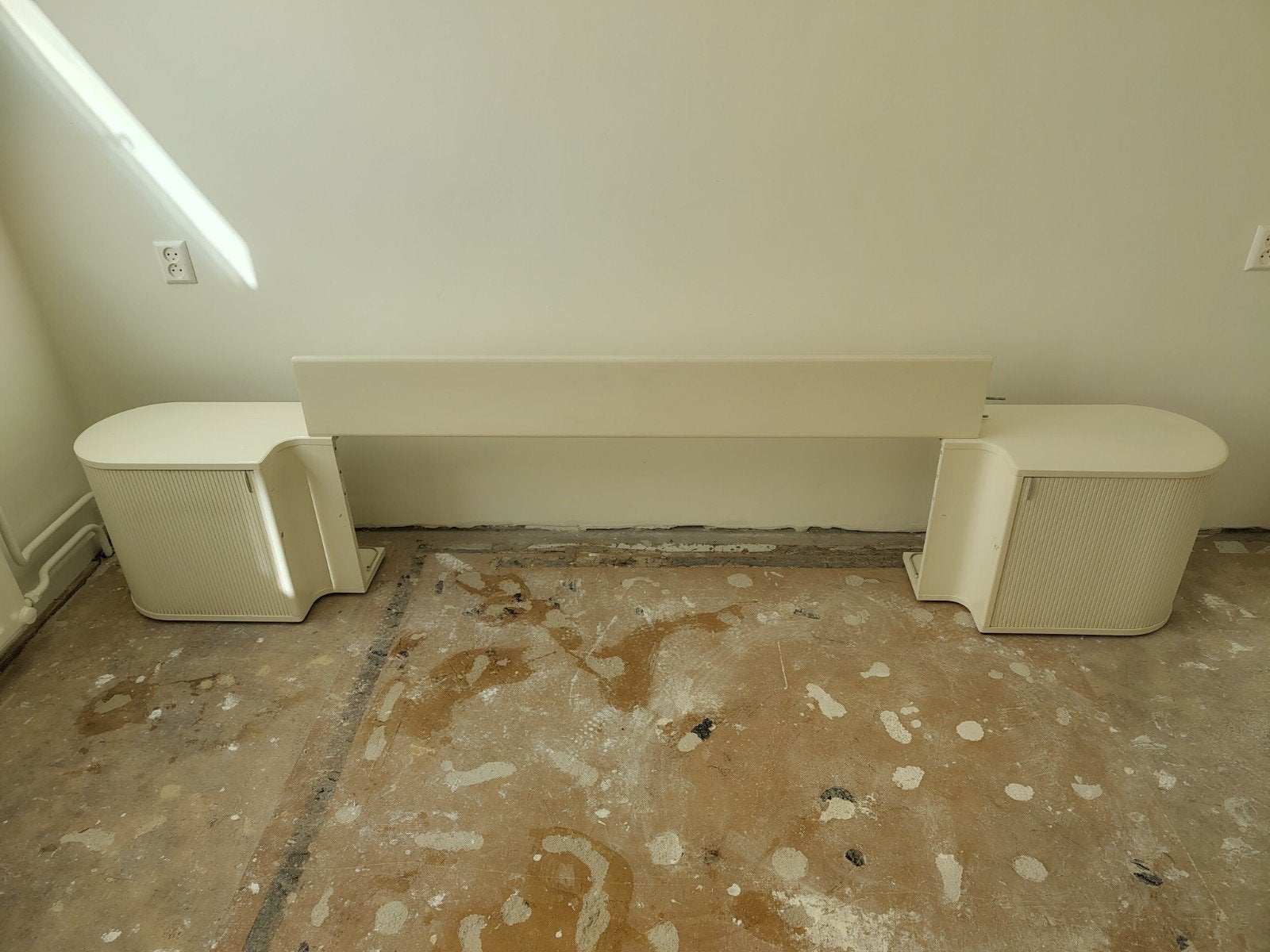 Auping auronde ombouw, Huis en Inrichting, Ophalen, Gebruikt, Wit, Tweepersoons