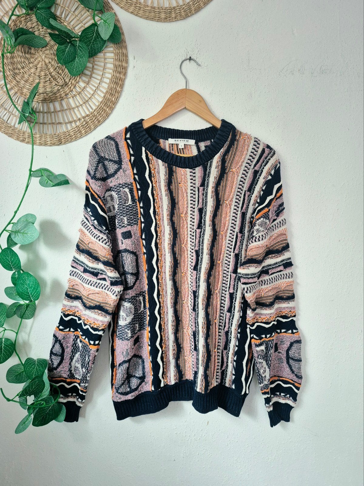 Coogi- stijl katoenen trui S, Kleding | Heren, Verzenden, Zo goed als nieuw, Maat 46 (S) of kleiner, Review