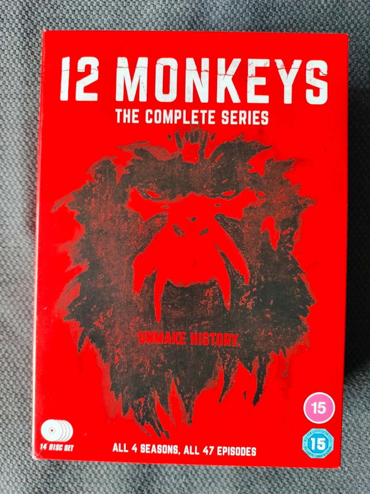 Boxset 12 monkeys compleet met alle 4 de seizoenen, Vanaf 12 jaar, Ophalen of Verzenden, Zo goed als nieuw