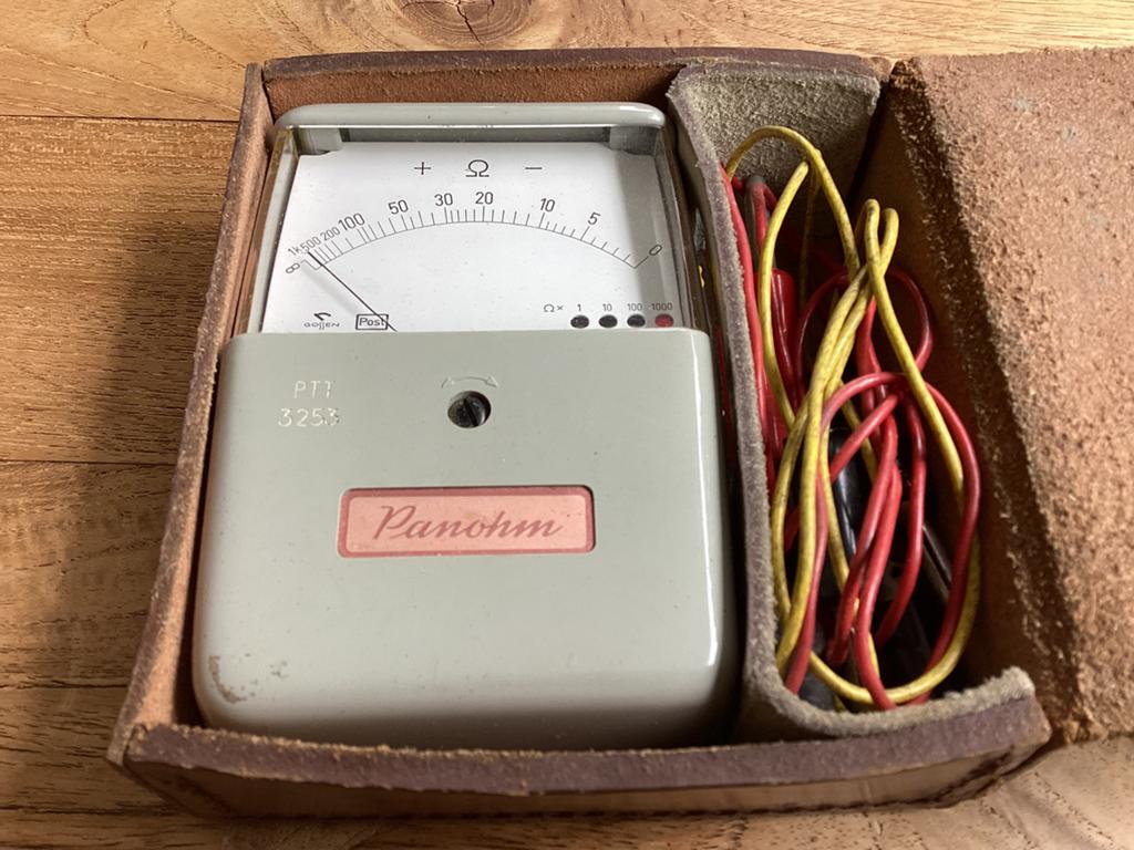 Ohm meter PTT, Ophalen of Verzenden