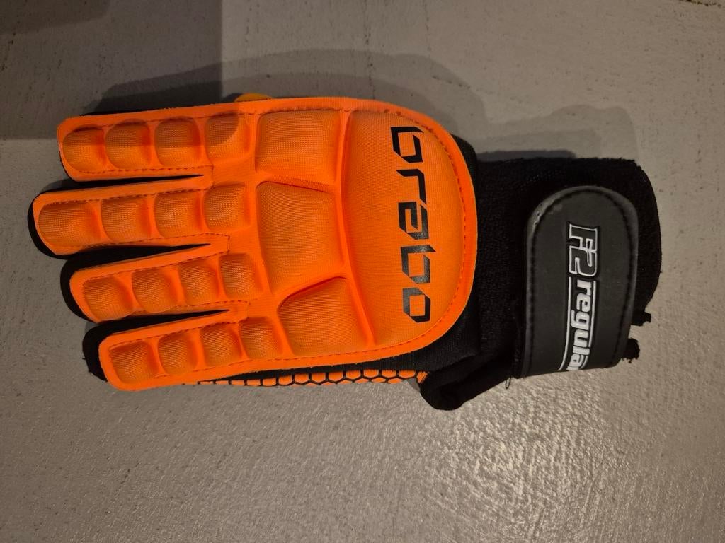 Grays hockeyhandschoen XXS - Oranje/Zwart, Ophalen of Verzenden, Gebruikt, Overige typen
