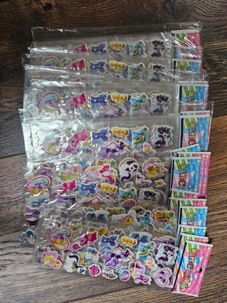 Partij 80+ sticker vellen my little pony, Ophalen of Verzenden, Nieuw