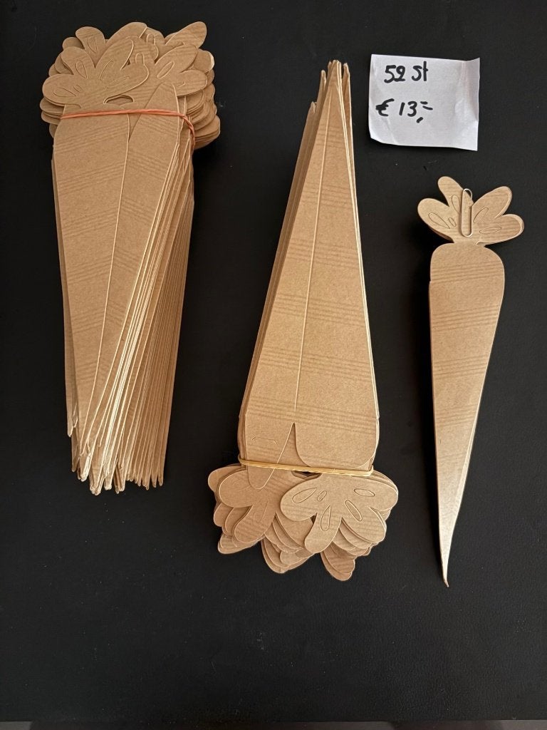 uitdeel bedankjes punt doosjes 52 stuks samen, Ophalen of Verzenden, Nieuw