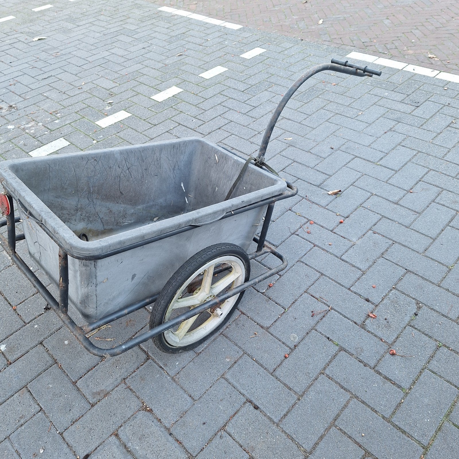 Stevige fietskar voor diverse doeleinden, Ophalen, Gebruikt, Bagagekar, 40 tot 60 kg