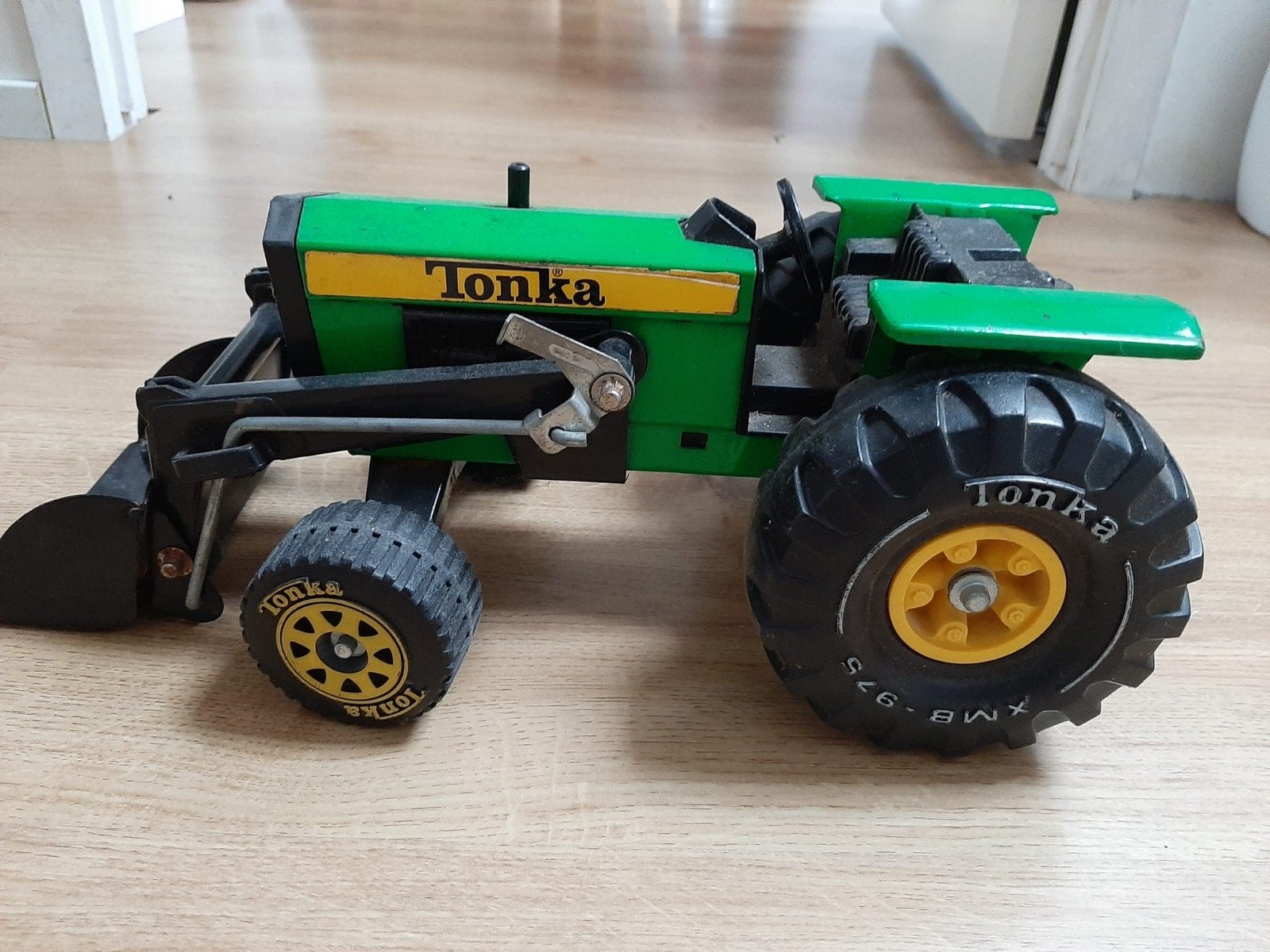 Tonka bulldozer - vintage, Ophalen of Verzenden, Gebruikt