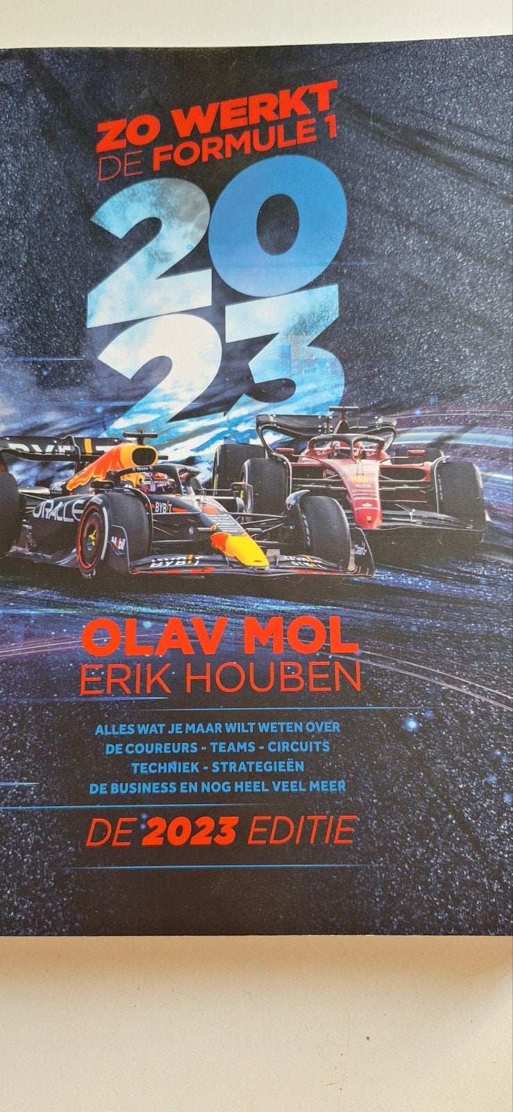 Zo Werkt De Formule 1 2023 - Olav Mol & Erik Houben, Ophalen of Verzenden, Zo goed als nieuw, Algemeen, Olav Mol, Erik Houben