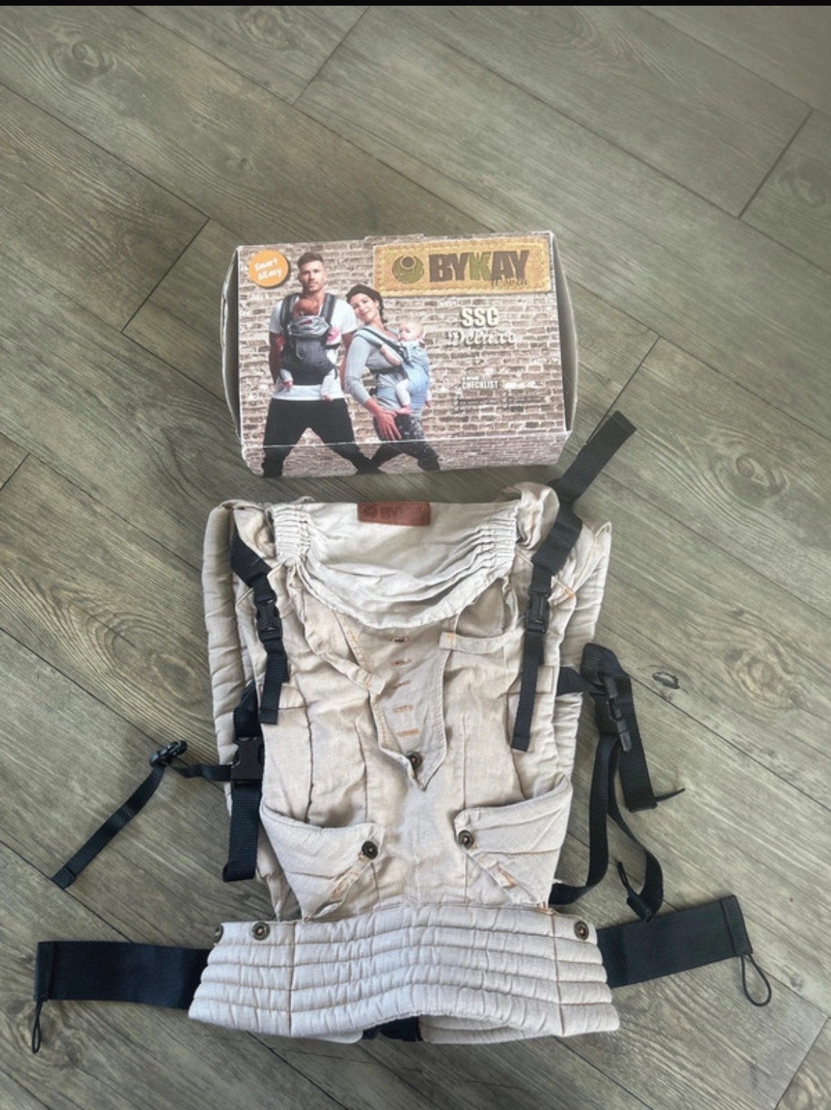 ByKay Draagzak - Comfortabel vanaf 3,5 kg, Overige merken, Buik of Rug, Ophalen of Verzenden, Zo goed als nieuw