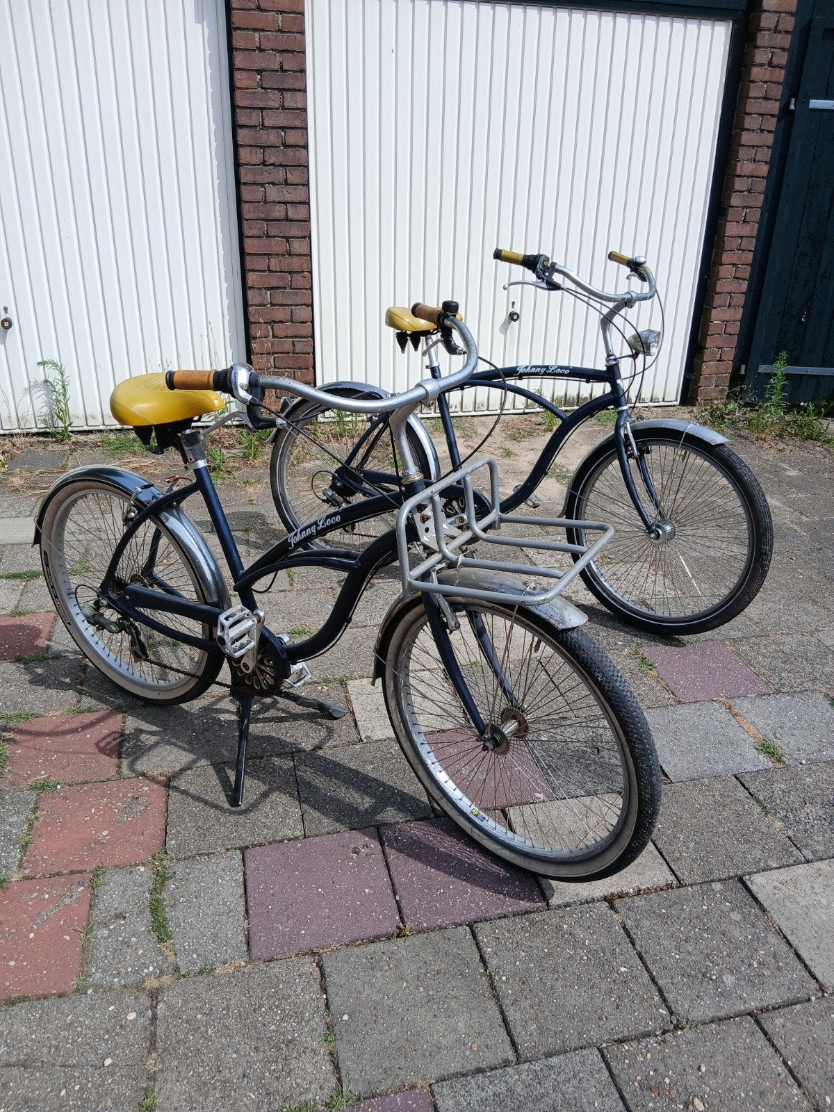 Johnny Loco Beach Cruisers incl meefiets Johnny., Terugtraprem, Gebruikt, 50 tot 53 cm, Ophalen