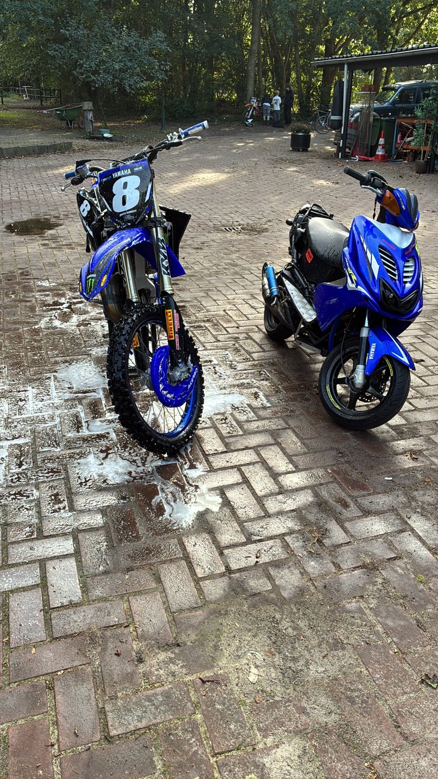 Yamaha aerox  (ROSSI), Fietsen en Brommers, Ophalen of Verzenden, Zo goed als nieuw, Tweetakt, Aerox