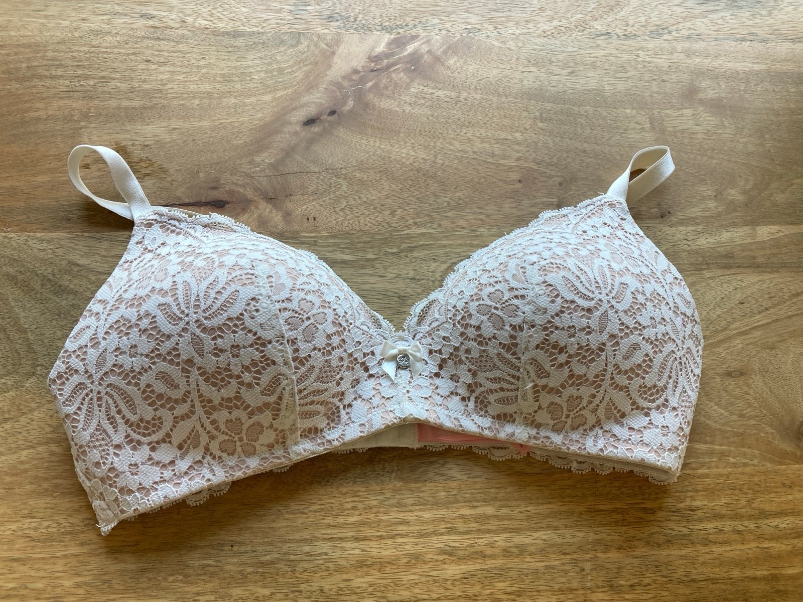 Hunkemöller BH 80C crème ivoor, Ophalen of Verzenden, Beige, BH