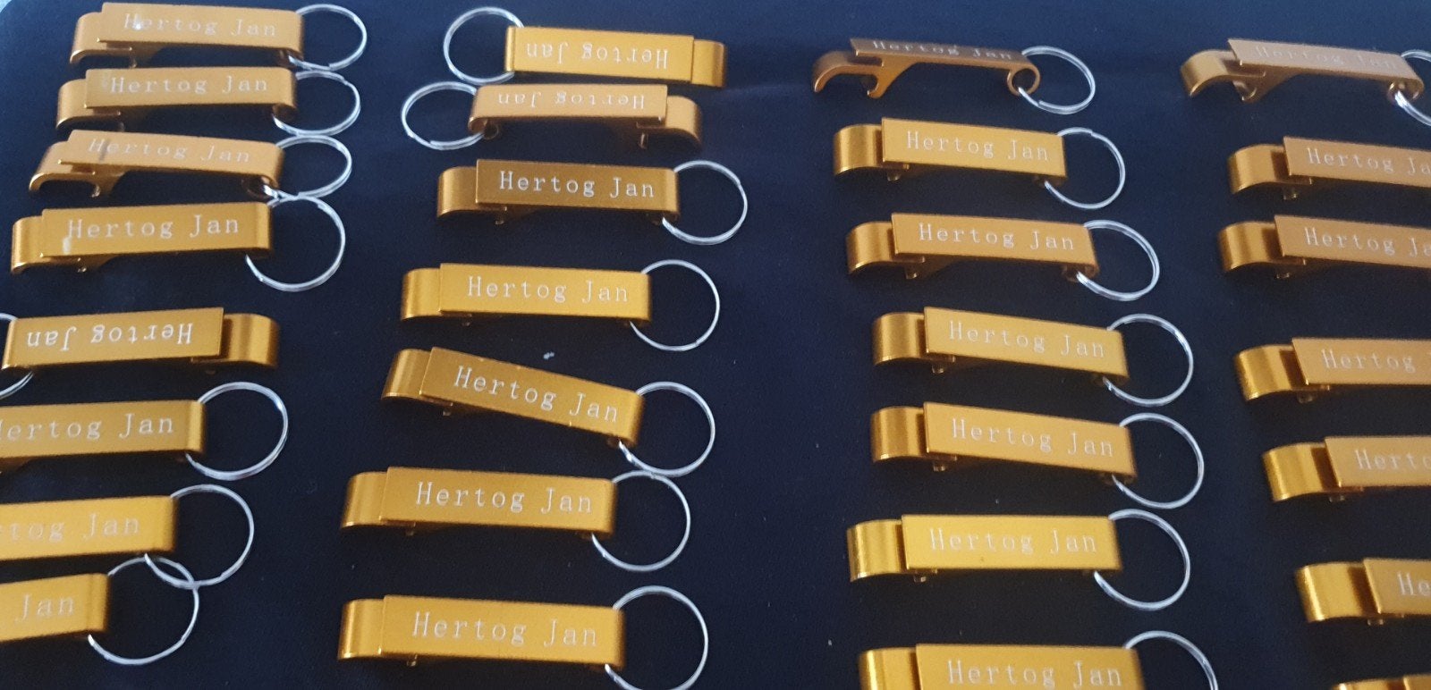 Hertog Jan Sleutelhangers - Flesopener, Verzamelen, Biermerken, Ophalen of Verzenden, Nieuw, Flesopener, Hertog Jan