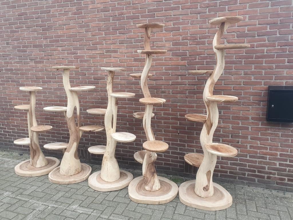 Krabpaal Simba 200cm. Suarhouten ligpaal. NIEUW!, Ophalen of Verzenden, Nieuw, Krabpaal