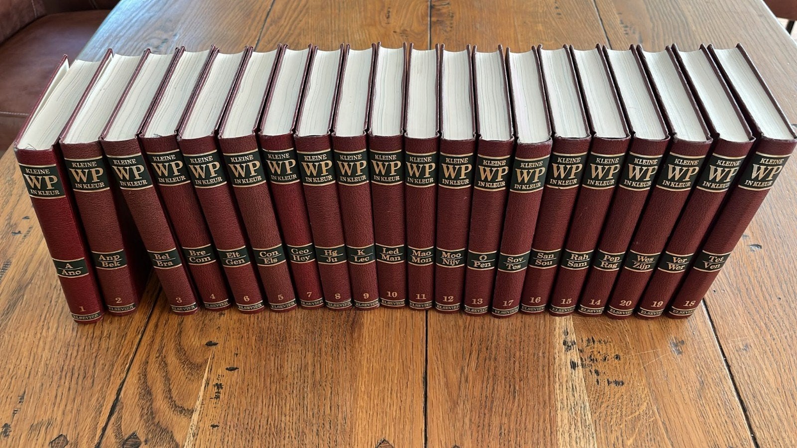 Volledige Kleine Winkler Prins Encyclopedie in kleur, Boeken, Complete serie, Algemeen, Elsevier, Ophalen