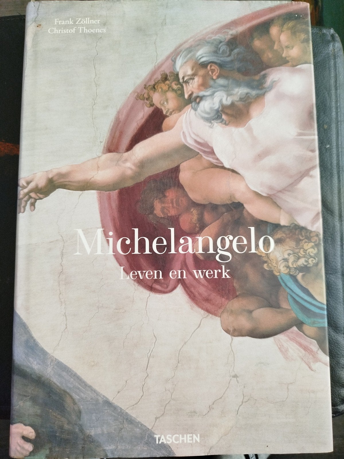 MICHELANGELO LEVEN EN WERK XXL HARDCOVER TASCHEN (JUMBO), Boeken, Frank Zöllner, Ophalen of Verzenden, Zo goed als nieuw, Schilder- en Tekenkunst