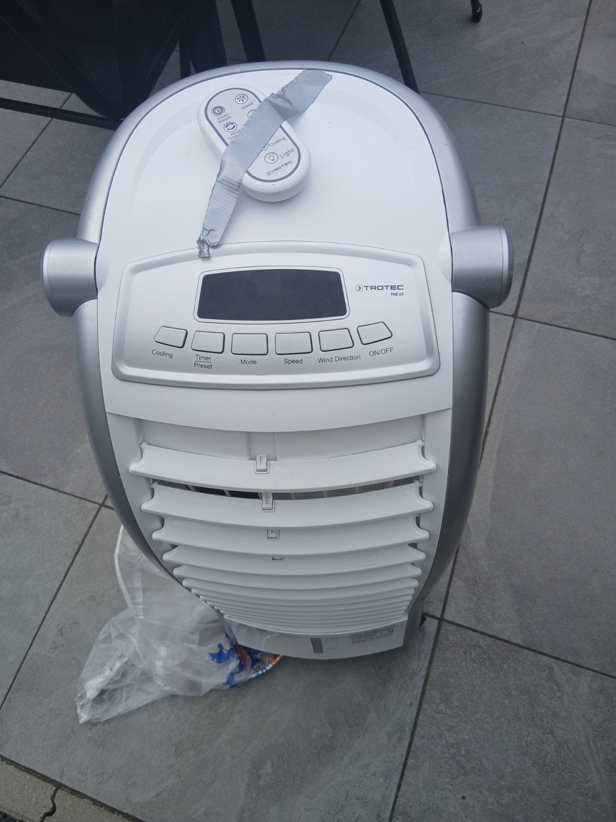 Trotec PAE 25 Mobiele Airco met Afstandsbediening, Gebruikt, Minder dan 60 m³, 3 snelheden of meer, Ophalen of Verzenden