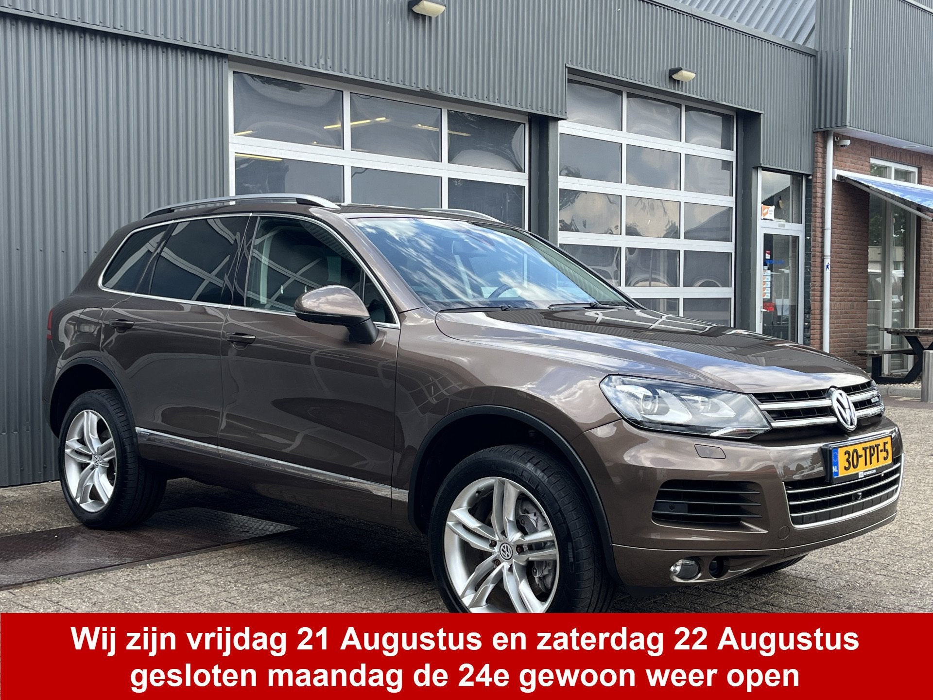 Volkswagen Touareg 3.0 TSI Hybrid Highline Luchtvering Stoel, Auto's, Automaat, Euro 5, Gebruikt, Zwart