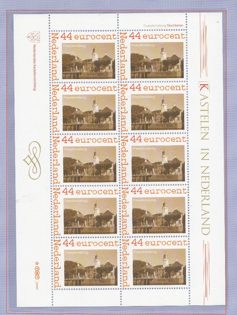 Persoonlijke kastelen in Nederland: Fraeylemaborg Slochteren, Ophalen of Verzenden, Na 1940, Postfris