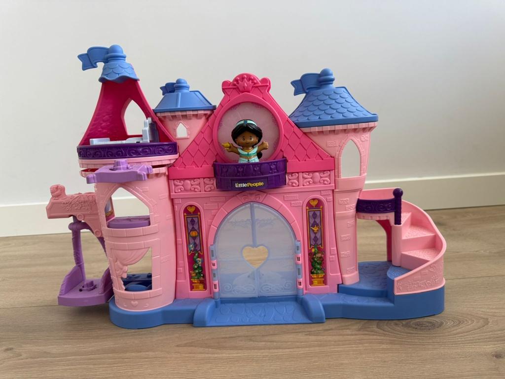 Little People Kasteel (Fisher-Price), Ophalen, Gebruikt, Speelset, Met licht