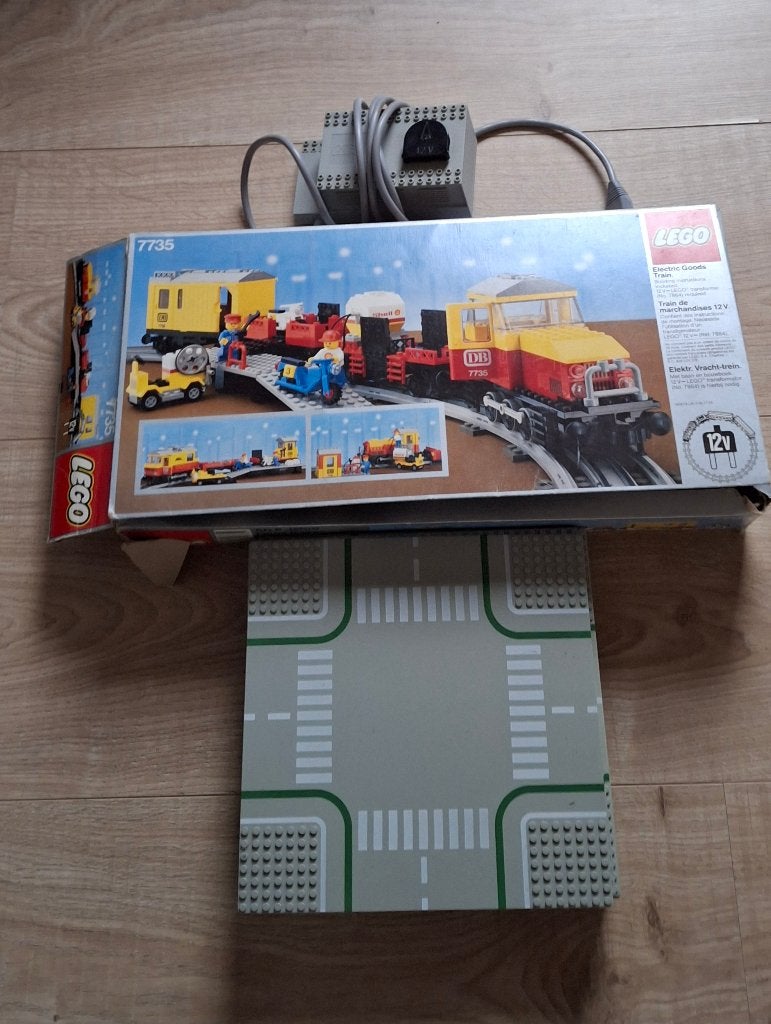 Legotrein, Ophalen, Gebruikt, Inclusief instructies, Lego