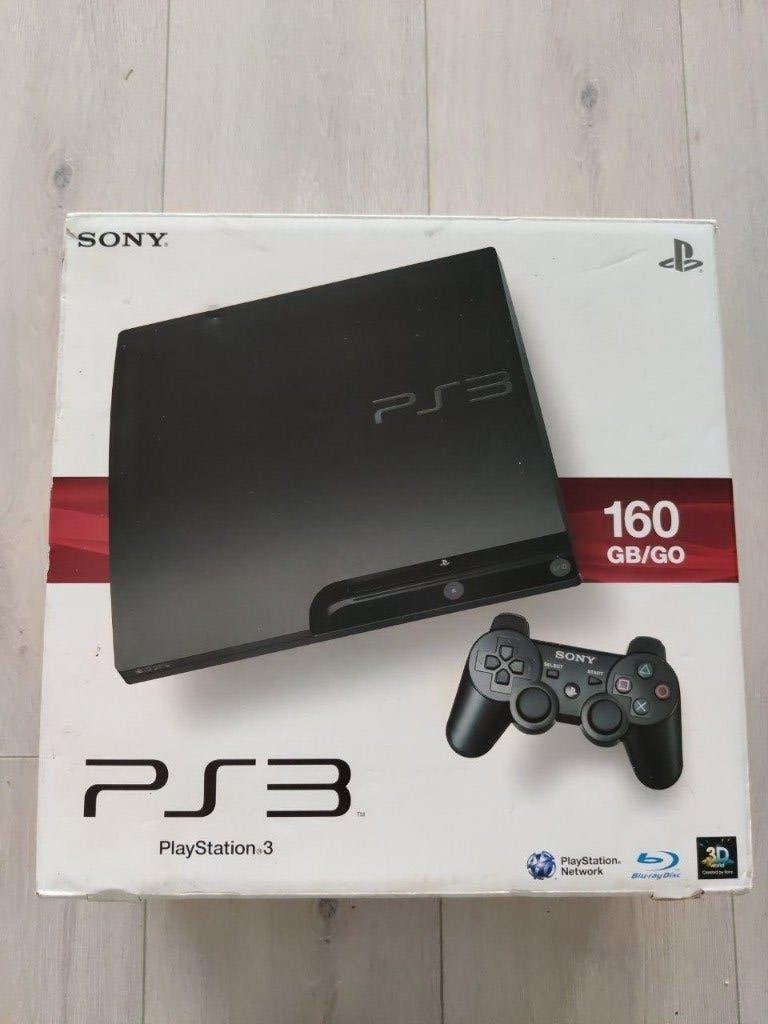 PS3 nog in doos, goede staat, Ophalen of Verzenden, Zo goed als nieuw, Met 1 controller, Slim