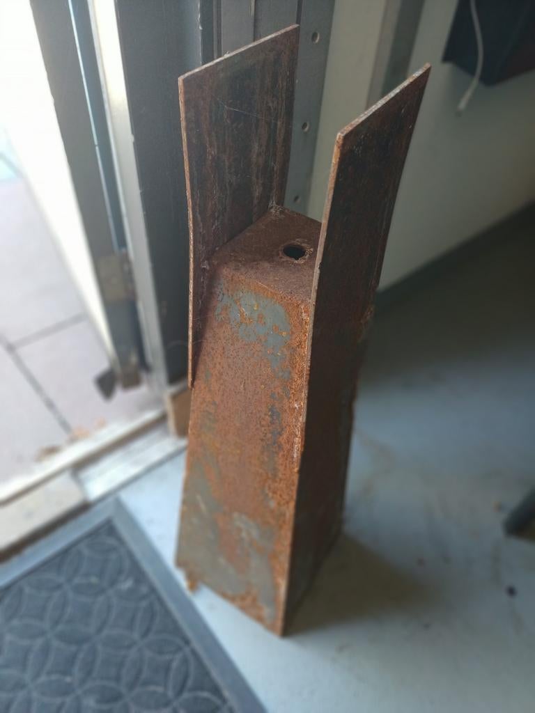 Betonpoer, Ophalen