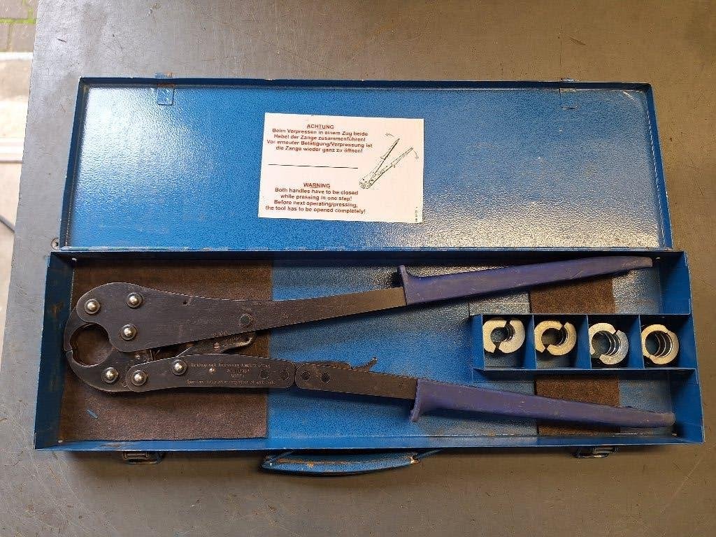 Klauke / Uponor Handperstang Perstang 14-16-18-20, Auto diversen, Autogereedschap, ., Ophalen of Verzenden, Zo goed als nieuw